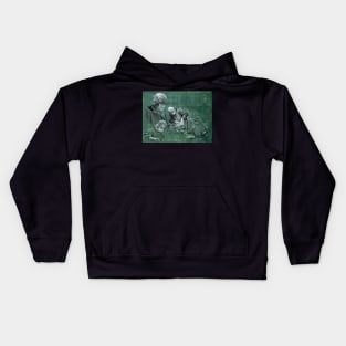 A Gift - Drawing by Avril Thomas - Adelaide Artist Kids Hoodie